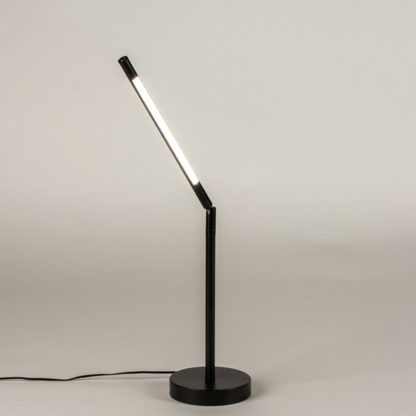 Stolní minimalistická LED lampa Cascade Black (LMD)