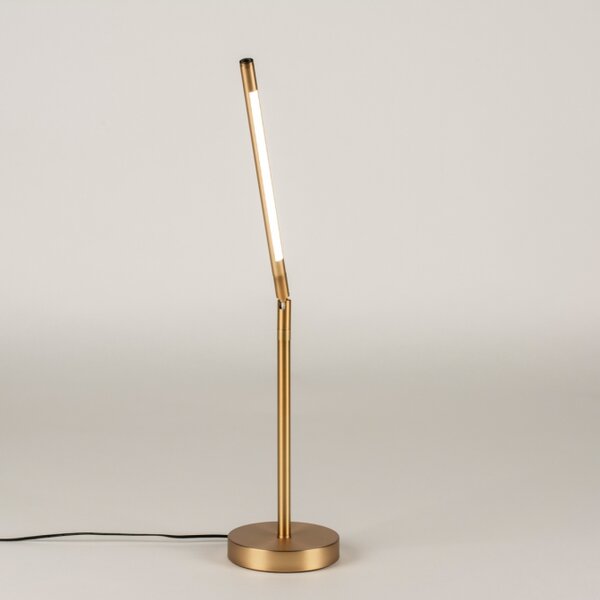 Stolní minimalistická LED lampa Cascade Gold (LMD)