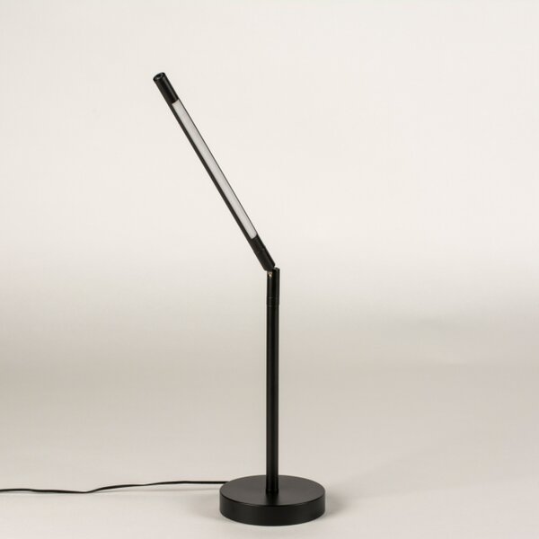 Stolní minimalistická LED lampa Cascade Black (LMD)
