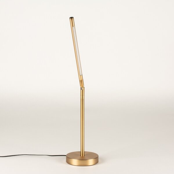 Stolní minimalistická LED lampa Cascade Gold (LMD)