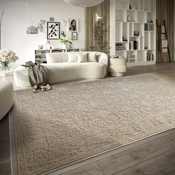 Villeroy & Boch, Kusový koberec Villeroy & Boch 106149 Grey, Beige, 160x230, béžová, ložnice