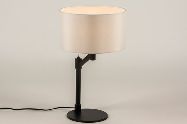 Stolní textilní lampa Merolli Bianco (LMD)