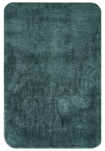 Koupelnová předložka URLANA Tmavě zelená 60 x 90 cm Mikrovlákno