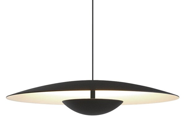 Závěsná svítidlo MARSET, Ginger, stmívatelné, Zlatá / mosazná, Obývací pokoj, Kov, Design