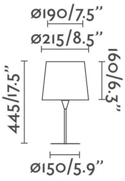 FARO SAMBA černá/skládaná zelená mini stolní lampa