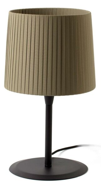 FARO SAMBA černá/skládaná zelená stolní lampa