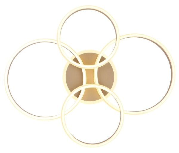 Globo 67260-90SA - LED Stm stropní svítidlo RUBIO LED/92W/230V 3000K 68x84,5 cm