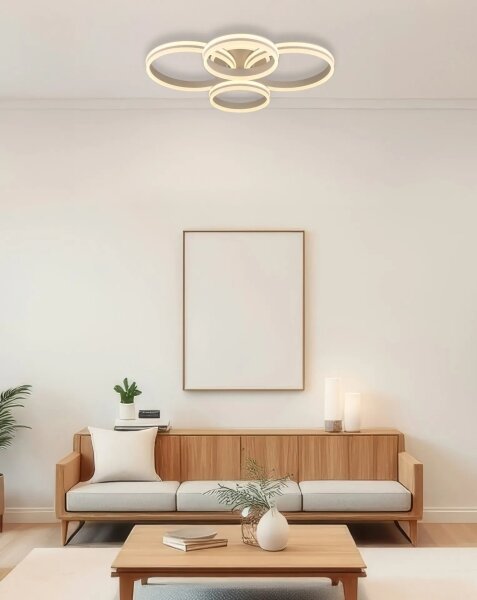 Globo 67260-90SA - LED Stm stropní svítidlo RUBIO LED/92W/230V 3000K 68x84,5 cm