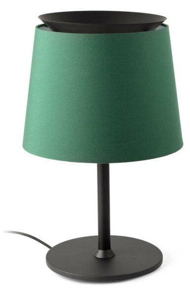 FARO SAVOY černá/zelená stolní lampa