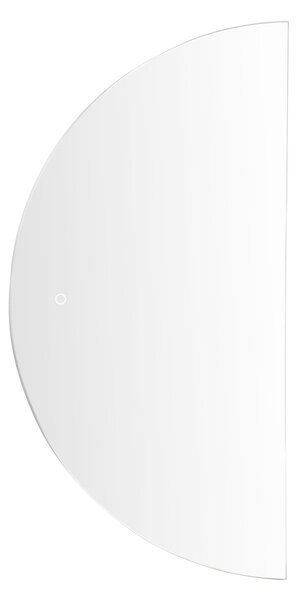 LED koupelnové zrcadlo LOUE 50 cm 100 cm Stříbrná