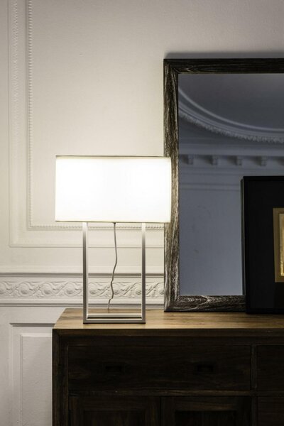 FARO VESPER bílá stolní lampa