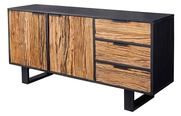 Designová komoda Shark 150 cm mango/teak