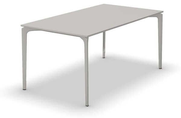 Fast Jídelní stůl Allsize, Fast, obdélníkový 161x91x74 cm, rám hliník barva dle vzorníku, deska hliník barva dle vzorníku