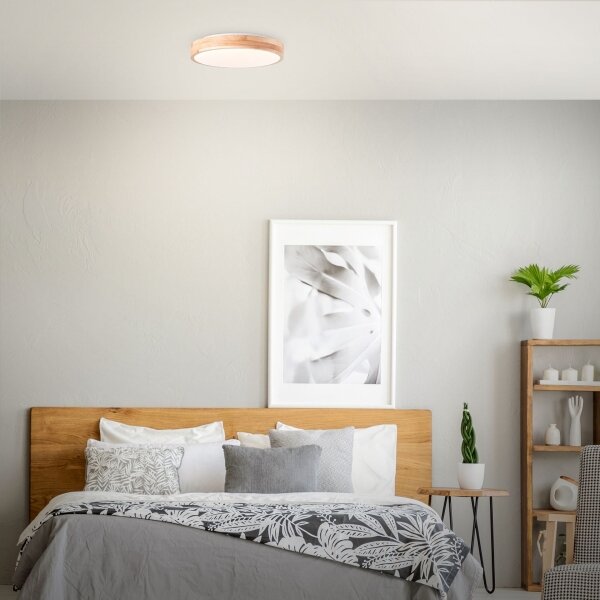 Brilliant - LED Stropní svítidlo SLIMLINE LED/24W/230V pr. 34,5 cm gumovník