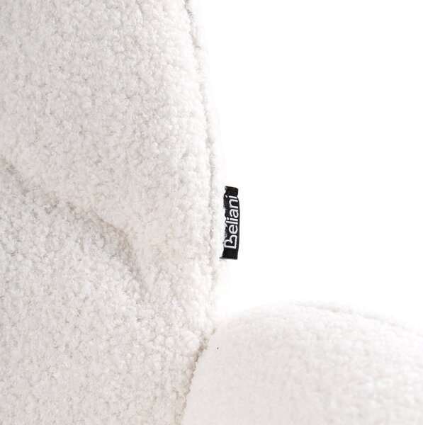 Kancelářská židle PILOT Buklé Krémově bílá
