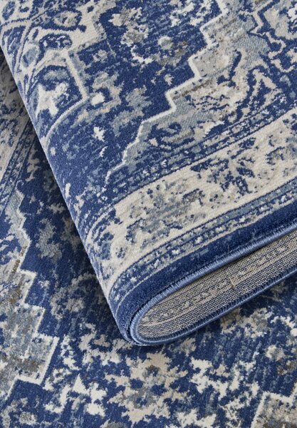 Villeroy & Boch, Běhoun Villeroy & Boch 106123 Blue, Cream, 80x240, modrá, ložnice