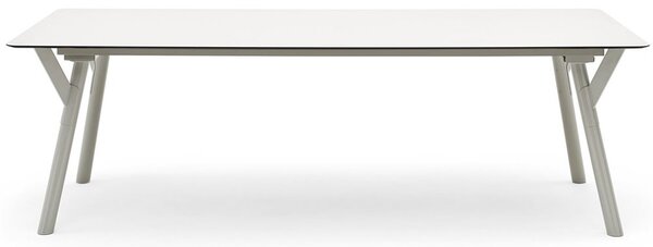 Varaschin Jídelní stůl Link, Varaschin, obdélníkový 160x90x72 cm, rám kov, nohy hliník, deska HPL kat. A, barevné provedení dle vzorníku