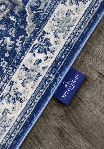 Villeroy & Boch, Běhoun Villeroy & Boch 106123 Blue, Cream, 80x240, modrá, ložnice