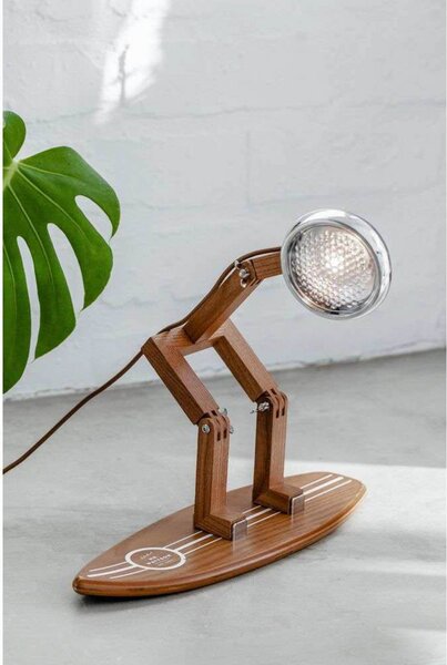 Stolní lampa Pilke, Černá, Obývací pokoj, Hliník