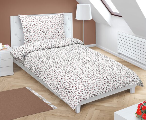BELLATEX Povlečení bavlněné s hotelovou kapsou Bílá 140x200 cm. 70x90 cm