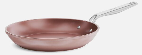 Fabini Pánev Meda 5.0 Pro, ø 26 cm - Nepřilnavá pánev s keramickým povrchem bez poklice, broskvově růžová
