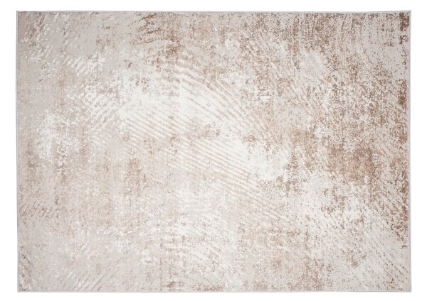 Makro Abra Moderní kusový koberec PORTLAND D161E hnědý bílý Rozměr: 80x150 cm