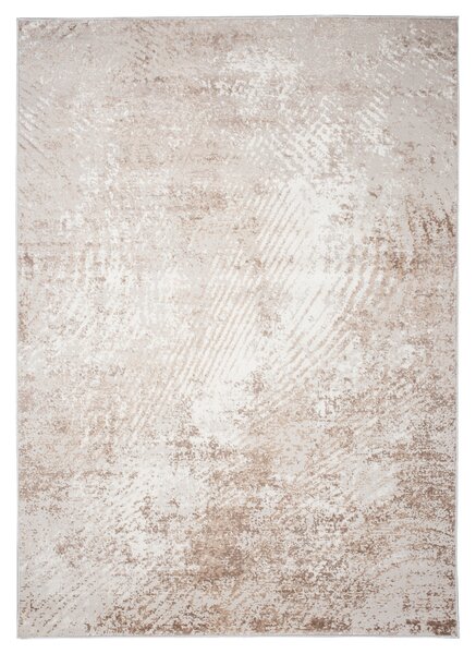 Makro Abra Moderní kusový koberec PORTLAND D161E hnědý bílý Rozměr: 80x150 cm