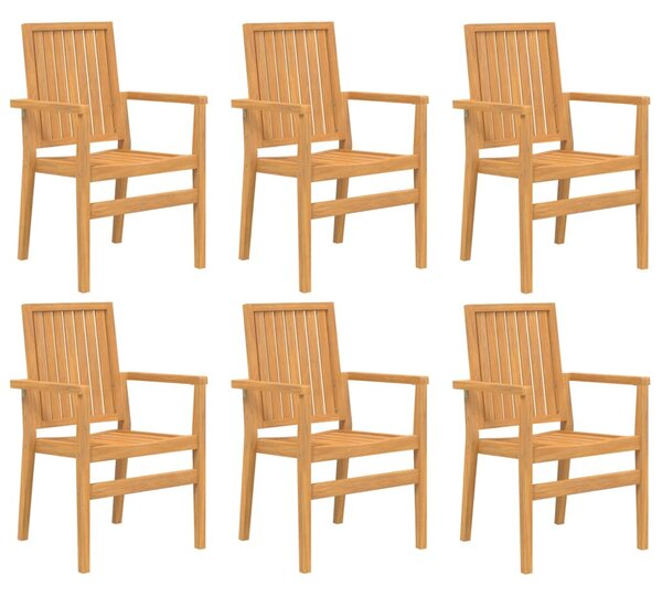 7dílný zahradní jídelní set masivní teakové dřevo 3157921