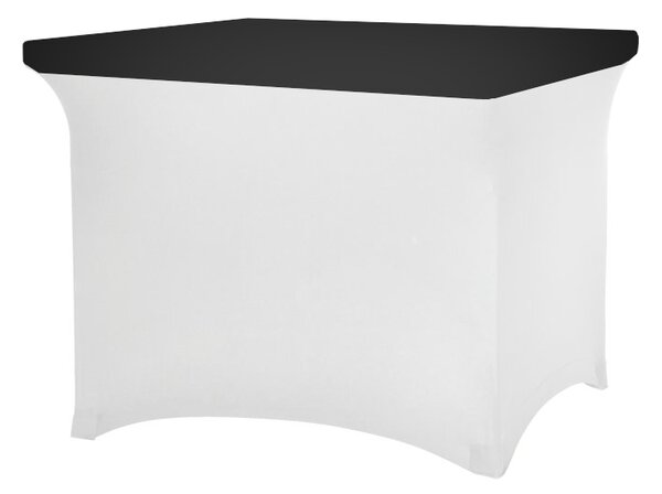 TENTino Elastická čepice STANDARD na skládací stůl 87x87 cm VÍCE BAREV Barva ubrusu: BÍLÁ / WHITE