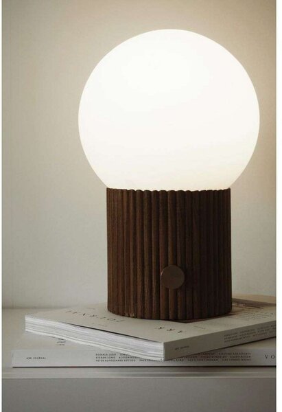 Stolní lampa Globen Lighting, Dřevo, Plast