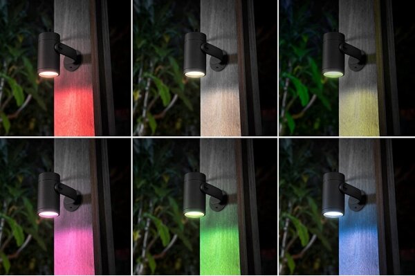 Philips 17415/30/P7 - Rozšiřovací sada LED RGB venkovní svítidlo Hue LED/8W/230V