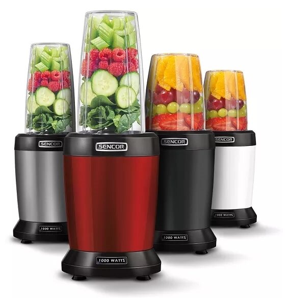 Sencor - Smoothie nutri mixér 1000W/230V červená