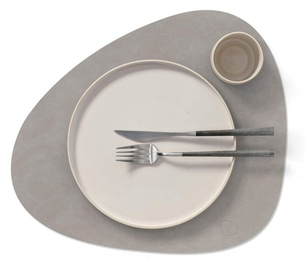 Lind DNA Prostírání Curve Nupo L, light grey