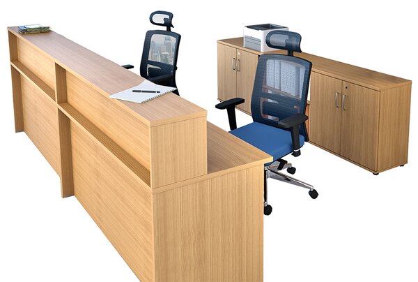 NABYTEK-DESIGNOVY.CZ - NKA08 12 - Pultová nástavba KOMFORT, 80x30x35 cm, javor