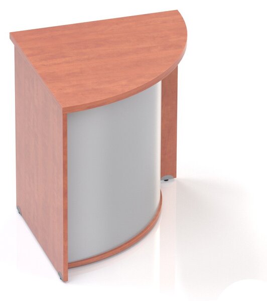 NABYTEK-DESIGNOVY.CZ - LKA90 03 - Recepční rohový pult KOMFORT, 70x70x76 cm, calvados