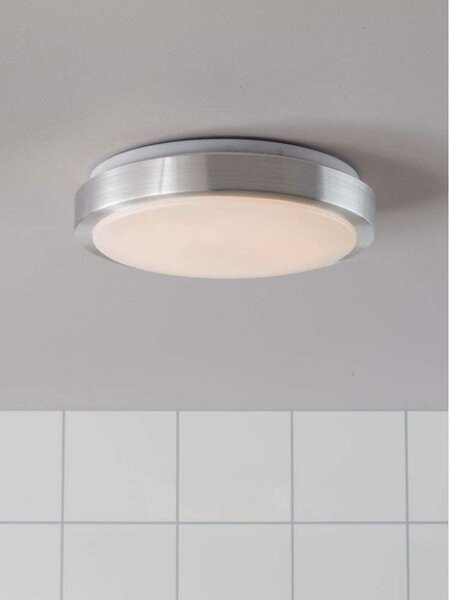Moon LED Stropní Lampa Ø28cm Alu/White