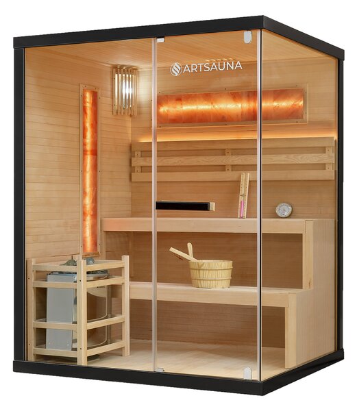 Vnitřní sauna Vantaa 150 se solnými kameny