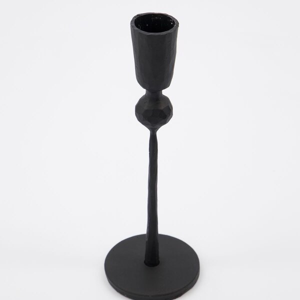 Kovový svícen Trivo Black – small