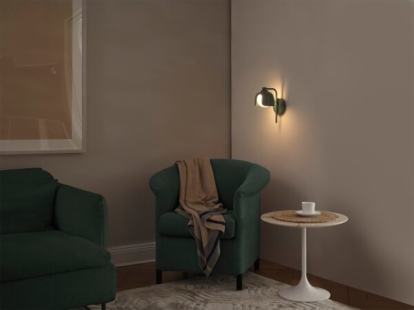 Osram - Nástěnná lampa DECOR COROLLE 1xG9/20W/230V zelená