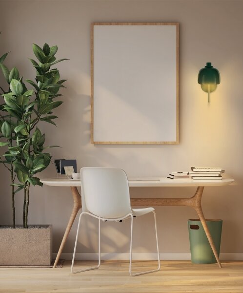 Osram - Nástěnná lampa DECOR COROLLE 1xG9/20W/230V zelená