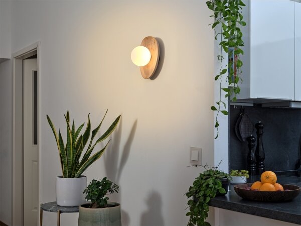 Osram - Nástěnné svítidlo WOOD NEST 1xG9/5W/230V kaučukovník
