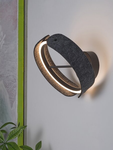 Osram - LED Nástěnné svítidlo DECOR CURVE LED/20W/230V šedá