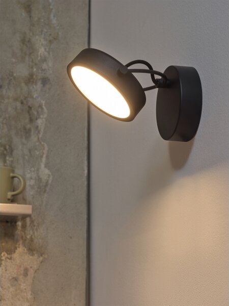 Osram - LED Nástěnné svítidlo DECOR PUCK LED/11W/230V černá