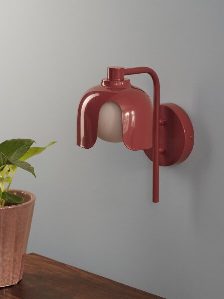 Osram - Nástěnná lampa DECOR COROLLE 1xG9/20W/230V červená