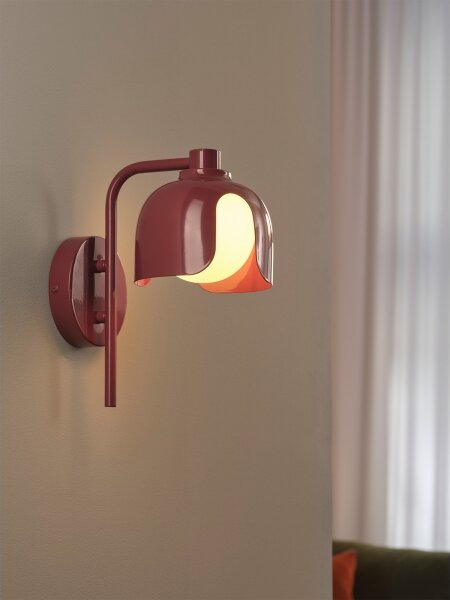 Osram - Nástěnná lampa DECOR COROLLE 1xG9/20W/230V červená