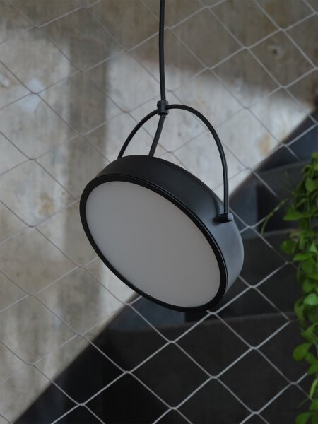Osram - LED Lustr na lanku DECOR PUCK LED/12W/230V CRI 90 černá