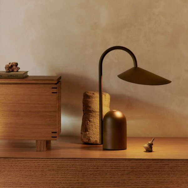Stmívatelná LED lampa Arum Dark Chocolate