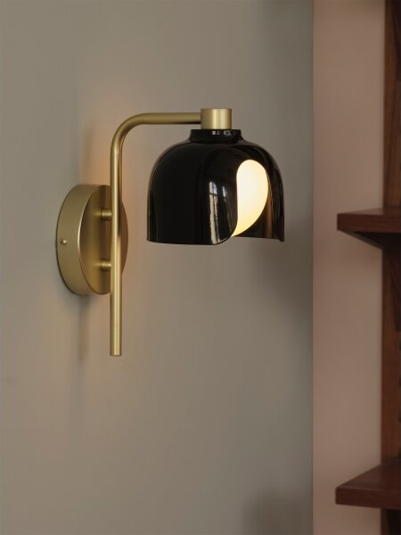 Osram - Nástěnná lampa DECOR COROLLE 1xG9/20W/230V černá/zlatá