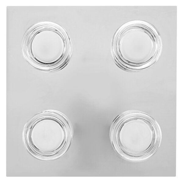 Osram - LED Koupelnové stropní svítidlo ORBIS FLAME 4xLED/5,5W/230V IP44 chrom