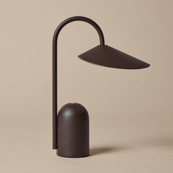 Stmívatelná LED lampa Arum Dark Chocolate